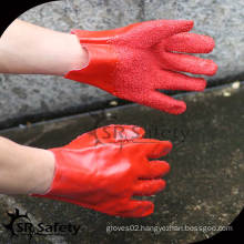 SRSAFETY Red chemical pvc glove dotting machine